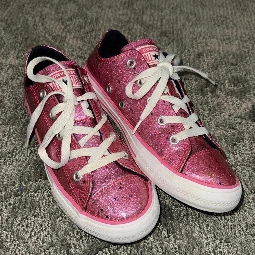 •Converse Chuck Taylor confetti glitter•​